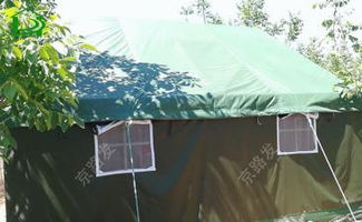 河北山区客户临时居住施工帐篷